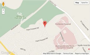 Rooksdown Map